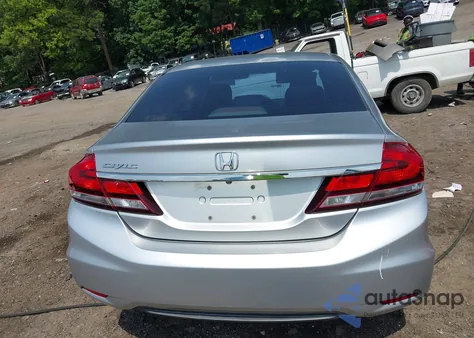 2013 Honda Civic Lx из США, поврежденный, VIN 2HGFB2F53DH504578